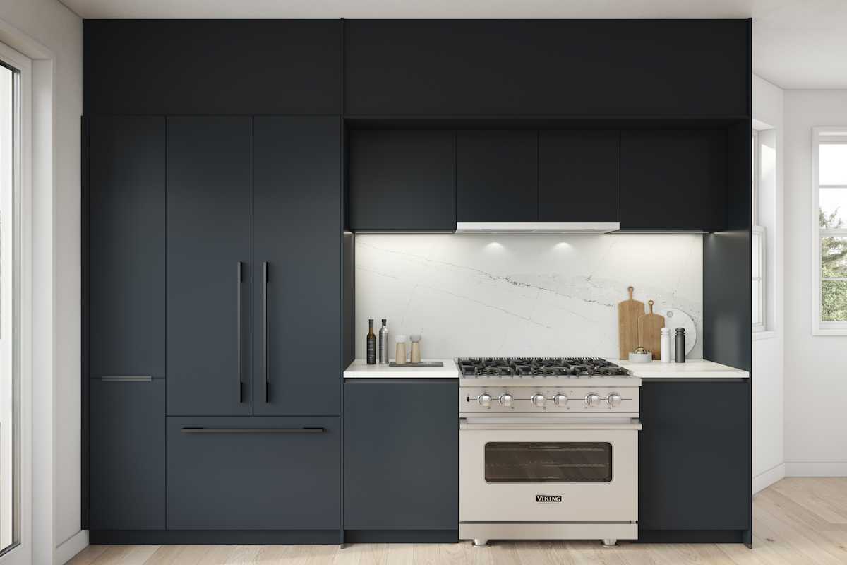 Design Inspiration for a Modern White and Black Kitchen intro