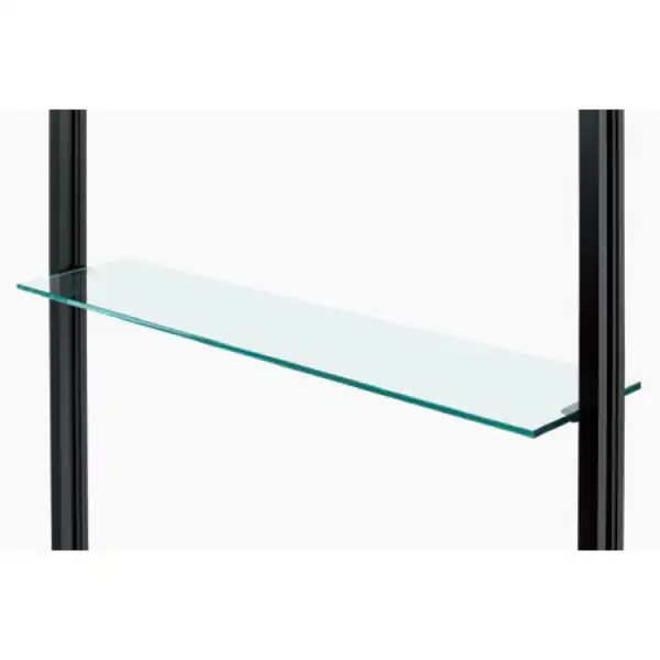 Feature Glass shelves for Pole Mounted system